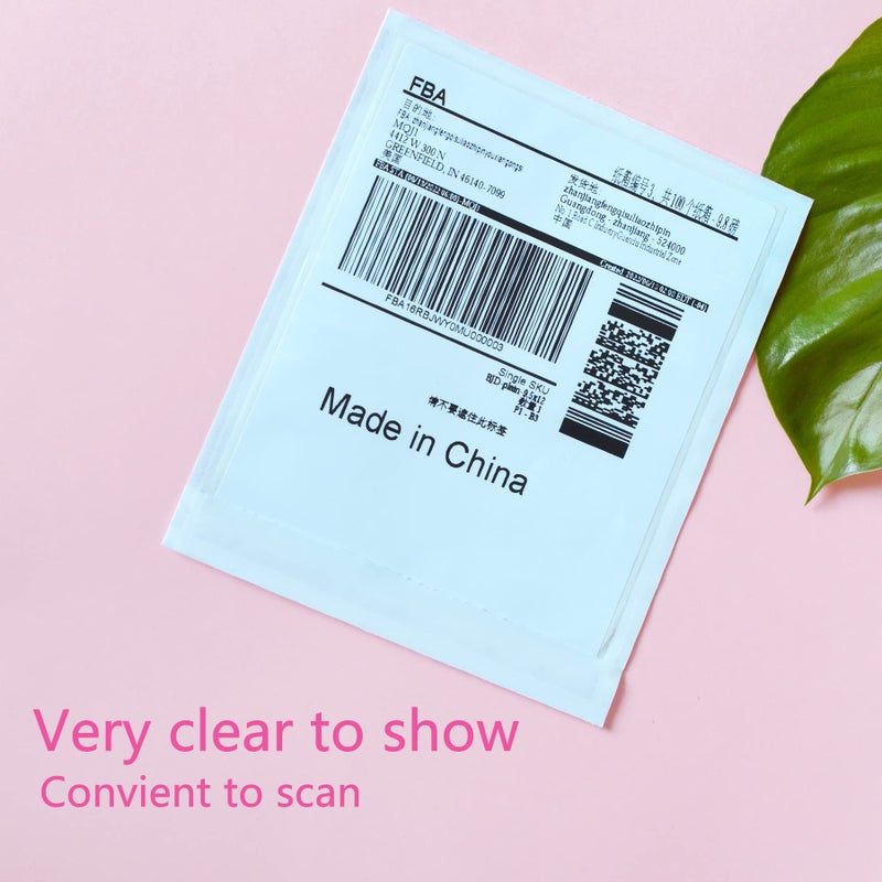 IN SAFE PACK 1000 PCS 4.5""x 5.5"" Clear Self-Adhesive Packing List Envelopes - Shipping/Mailing Pouch Enclosed Bags for Packing Slips Invoice Label - Image 5